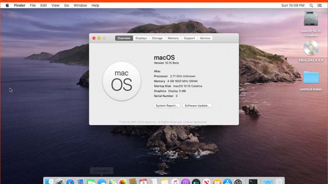 mac os emulator windows 10 oracle virtualbox